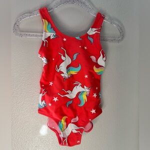 Unicorn 🦄 swimsuitbaby 18-24 months tags remove but run smallcouldfit12-18months